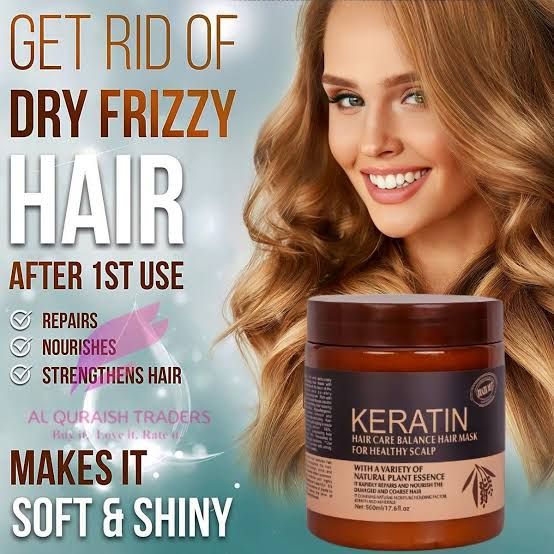 Keratin Hair Care Balance Hair Mask & Hair Treatment  (500ml)