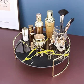 Cosmetics Organizer Tray For Cosmetics Jewelry and Makeup.